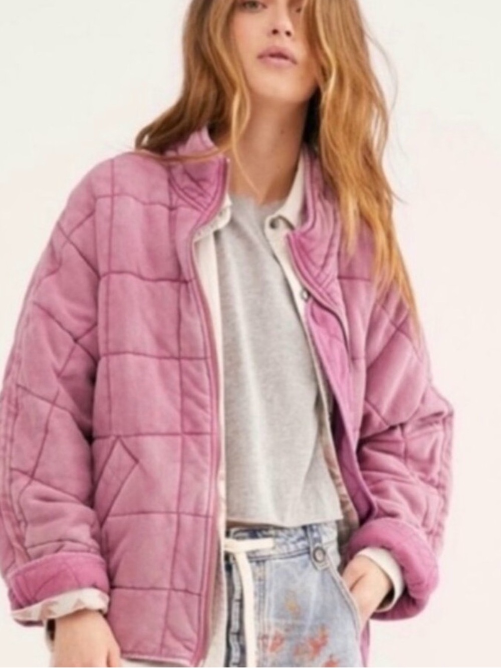 Free People Dolman Quilted Women's Jacket